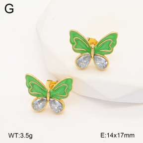 2E3003577bbml-319  Stainless Steel Earrings