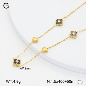 2N4004390bbov-656  Stainless Steel Necklace