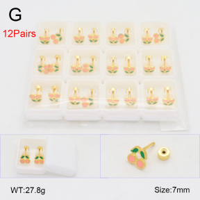 2PU500601amaa-254  Stainless Steel Earrings