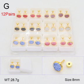 2PU500604amaa-254  Stainless Steel Earrings