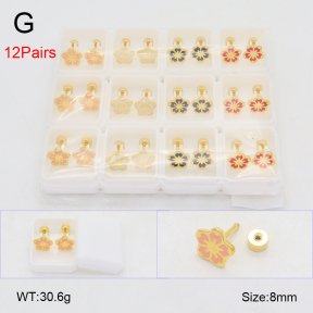 2PU500610akoa-254  Stainless Steel Earrings