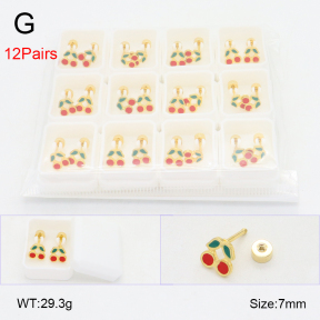 2PU500615amaa-254  Stainless Steel Earrings