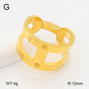 2R2002015bbov-317  6-9#  Stainless Steel Ring
