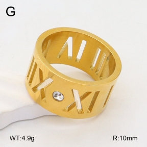 2R4001756bbov-317  6-9#  Stainless Steel Ring