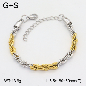 2B2004352bbml-474  Stainless Steel Bracelet