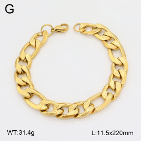 2B2004355bbov-474  Stainless Steel Bracelet