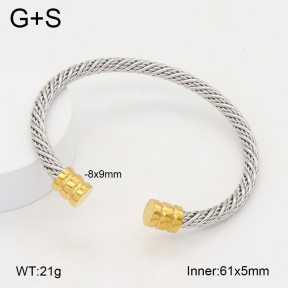 2BA202162bbml-387  Stainless Steel Bangle