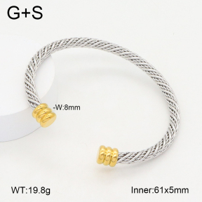2BA202163bbml-387  Stainless Steel Bangle