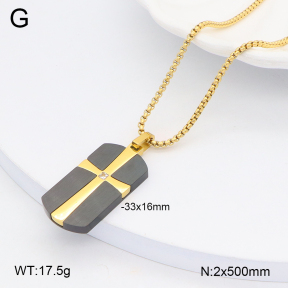 2N4004398bbov-749  Stainless Steel Necklace