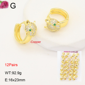 F2E402089bnib-J22  Fashion Copper Earrings