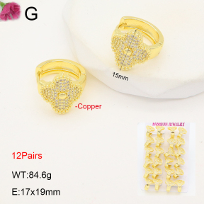 F2E402090bnib-J22  Fashion Copper Earrings