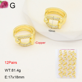 F2E402091bnib-J22  Fashion Copper Earrings