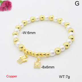 F6B301272vbnb-L017  Fashion Copper Bracelet