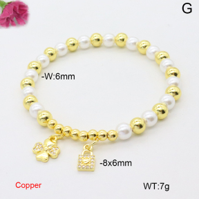 F6B301273vbnb-L017  Fashion Copper Bracelet