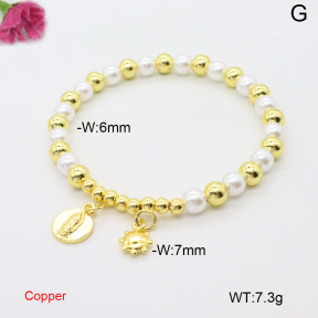 F6B301277vbmb-L017  Fashion Copper Bracelet