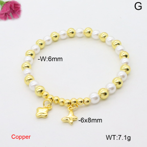F6B301283vbmb-L017  Fashion Copper Bracelet