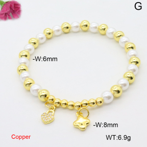 F6B301284bbml-L017  Fashion Copper Bracelet