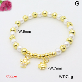F6B301286bbml-L017  Fashion Copper Bracelet