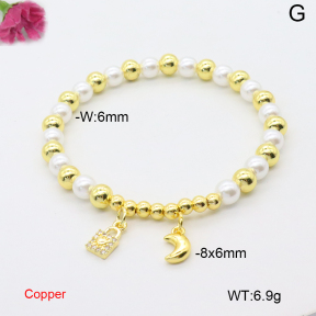 F6B301295bbml-L017  Fashion Copper Bracelet