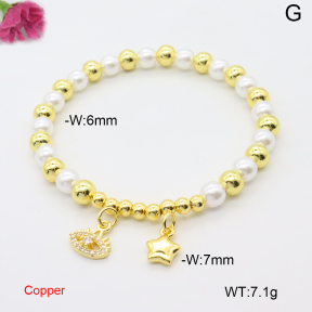 F6B301296bbml-L017  Fashion Copper Bracelet