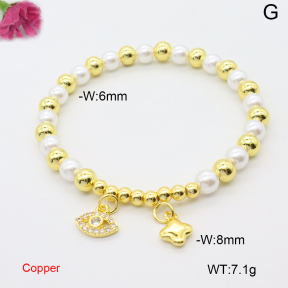 F6B301300bbml-L017  Fashion Copper Bracelet
