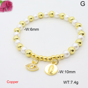 F6B301301bbml-L017  Fashion Copper Bracelet