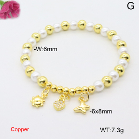F6B301311bbov-L017  Fashion Copper Bracelet