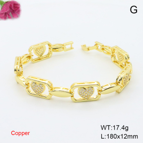 F6B406796bhia-L017  Fashion Copper Bracelet