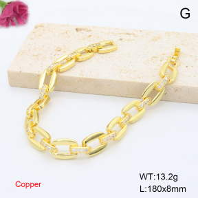 F6B406800bhva-L017  Fashion Copper Bracelet