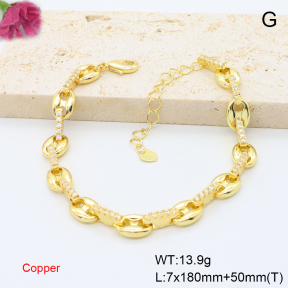 F6B406801bhva-L017  Fashion Copper Bracelet
