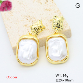 F6E302044vbmb-L017  Fashion Copper Earrings