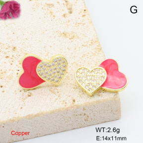 F6E405698ablb-L017  Fashion Copper Earrings