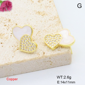 F6E405699ablb-L017  Fashion Copper Earrings