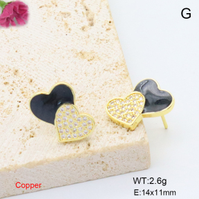 F6E405700ablb-L017  Fashion Copper Earrings