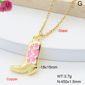 F6N301516vail-L017  Fashion Copper Necklace