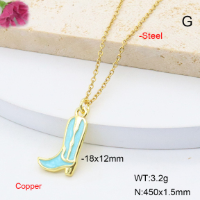 F6N301520vail-L017  Fashion Copper Necklace