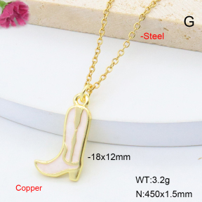 F6N301521vail-L017  Fashion Copper Necklace