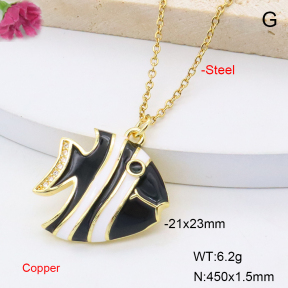 F6N301530avja-L017  Fashion Copper Necklace