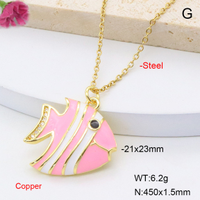 F6N301531avja-L017  Fashion Copper Necklace