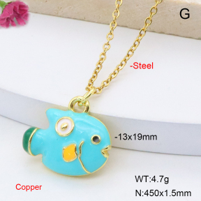 F6N301538avja-L017  Fashion Copper Necklace