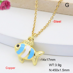 F6N301541vail-L017  Fashion Copper Necklace