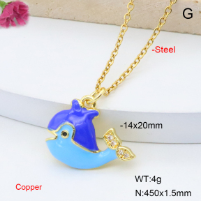 F6N301551avja-L017  Fashion Copper Necklace