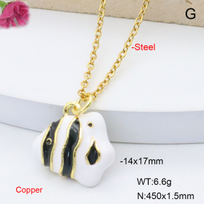 F6N301553avja-L017  Fashion Copper Necklace