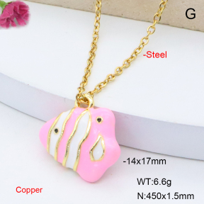 F6N301557avja-L017  Fashion Copper Necklace