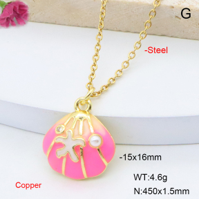 F6N301558avja-L017  Fashion Copper Necklace