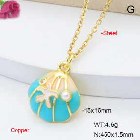 F6N301561avja-L017  Fashion Copper Necklace