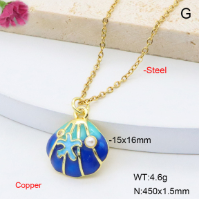 F6N301562avja-L017  Fashion Copper Necklace