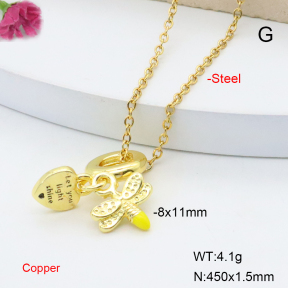 F6N301568aajl-L017  Fashion Copper Necklace