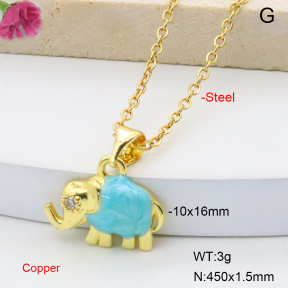 F6N301572vail-L017  Fashion Copper Necklace