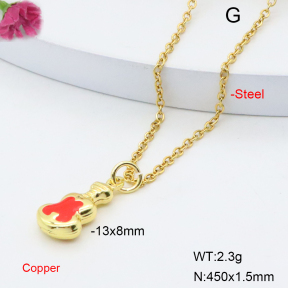 F6N301576vaia-L017  Fashion Copper Necklace